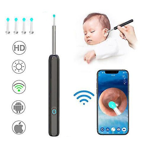 NE3pro Otoscope - 1080P HD Video, Elimination Spoon, High-Resolution Load Otoscope. image