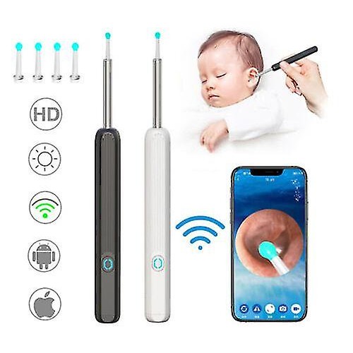 NE3pro Otoscope - 1080P HD Video, Elimination Spoon, High-Resolution Load Otoscope. image