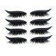 Reusable Eyeliner And Eyelash Stickers - Black image