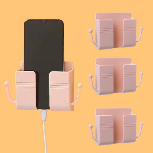 Set of 4 Self Adhesive Wall Mount Multifunctional Phone Holders