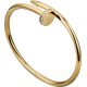 Women's Diamond Nail Style Gold Color Titanium Steel Bracelet CCB-11 image