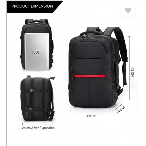 Profit Travel Cabin Airplane Backpack Pallets For Ryanair Travel Suitcases-Black Black Profit Airplane Cabin Travel Backpack Travel Suitcases