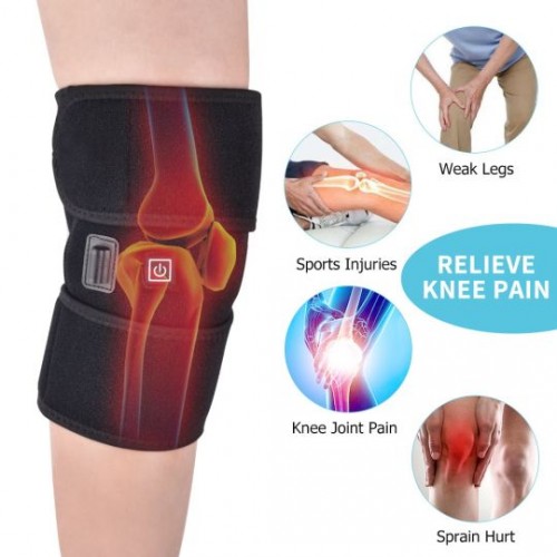 Electric Knee Heating Pad 3 Adjustable Heat-settings image