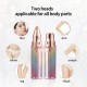 2 In 1 Rechargeable Eyebrow Trimmer &amp Facial Hair Removal image
