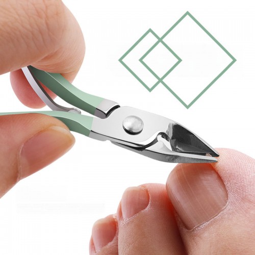 Premium Stainless Steel Manicure Set Professional Portable Nail Clippers and Grooming Kit - Green image