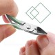 Premium Stainless Steel Manicure Set Professional Portable Nail Clippers and Grooming Kit - Green image