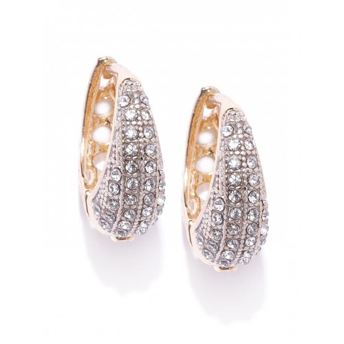 Zircons Engraved Hearts Tassel Long Earring Gifts For Women Gold image