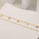 14K Gold Plated Anklet Bracelets Dainty Womens Anklet For Women Beach Foot Jewelry |image