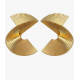 Retro Clip Earrings for Women Earrings Clips / Gold Clip image