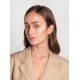 Gold Plated Classic Round Hoop Earrings-Gold image