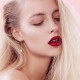 Flower Pearl Tassel Ear Bone Clip Piece Earrings image