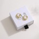 Stylish Gold Hoop Earrings for Women image