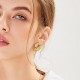 Stylish Gold Hoop Earrings for Women image