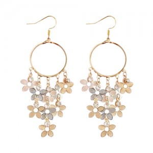 Long Shiny Fairy Tassel Earrings