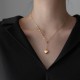Gold Heart Pendant Necklace For Women image
