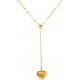 Gold Heart Pendant Necklace For Women image