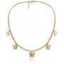 Butterfly Charm Adjustable Chain Necklace For Women