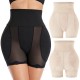 Black High-Waisted Body Shaper Underwear Slip Shorts image
