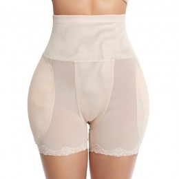 Biege High-Waisted Body Shaper Underwear Slip Shorts