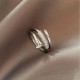 14K Silver Luxurious Screw Ring for Women image