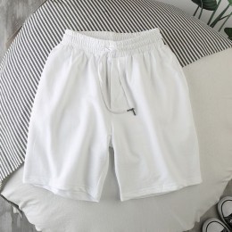 Men's Golf Shorts Stretch Chino Lightweight Half Pants-White