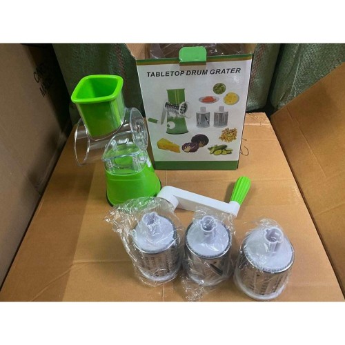 Multifunctional Roller Vegetable Cutter, 3 In 1 Vegetable Slicer And Cutter image