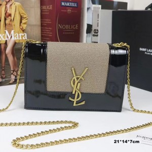 Black and Brown Crossbody Bag SLV Style